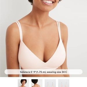 Aerie Sunnie wireless push-up bra